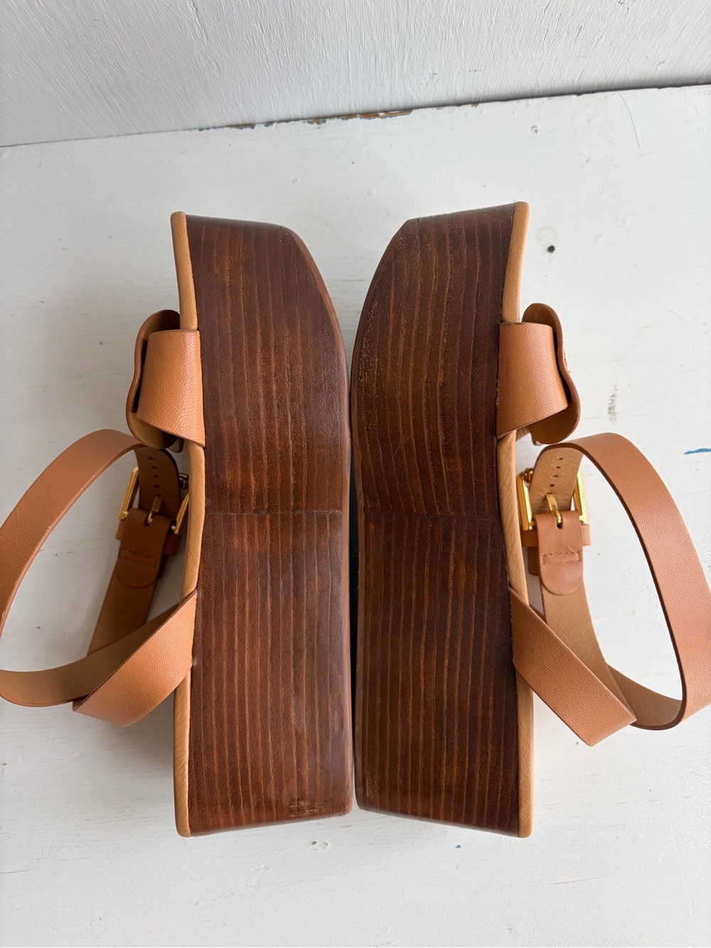See by Chloé Chany Platform Sandals – Tan - Picture 4 of 10